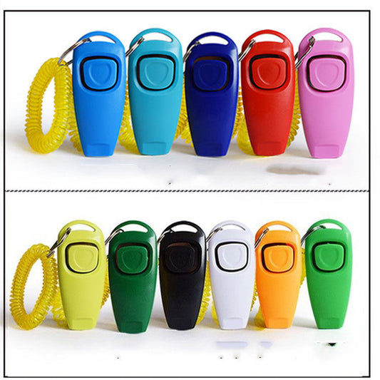 KFX-5958717 Multifunctional Dog Training Clicker and Whistle Device