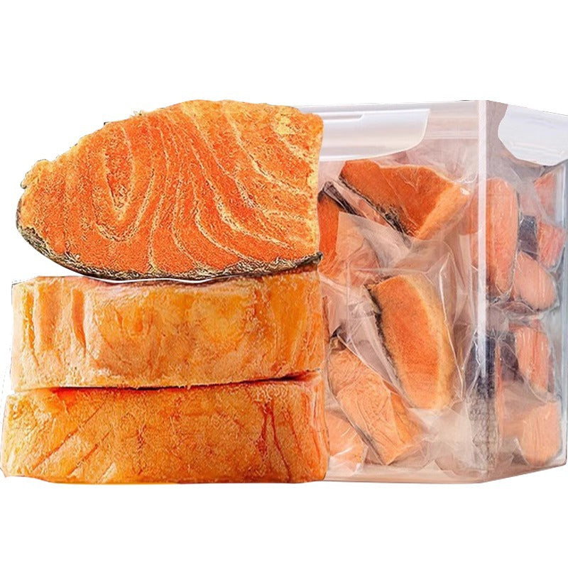 KFX-5959101 Freeze-Dried Salmon Chunks for Dogs - Multiple Sizes Available