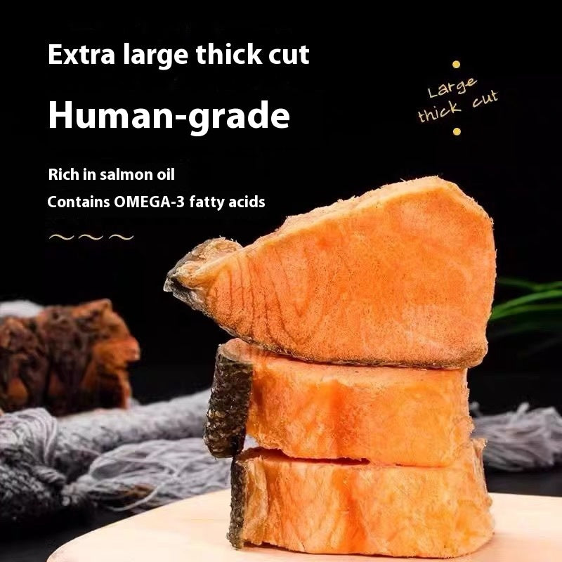 KFX-5959101 Freeze-Dried Salmon Chunks for Dogs - Multiple Sizes Available