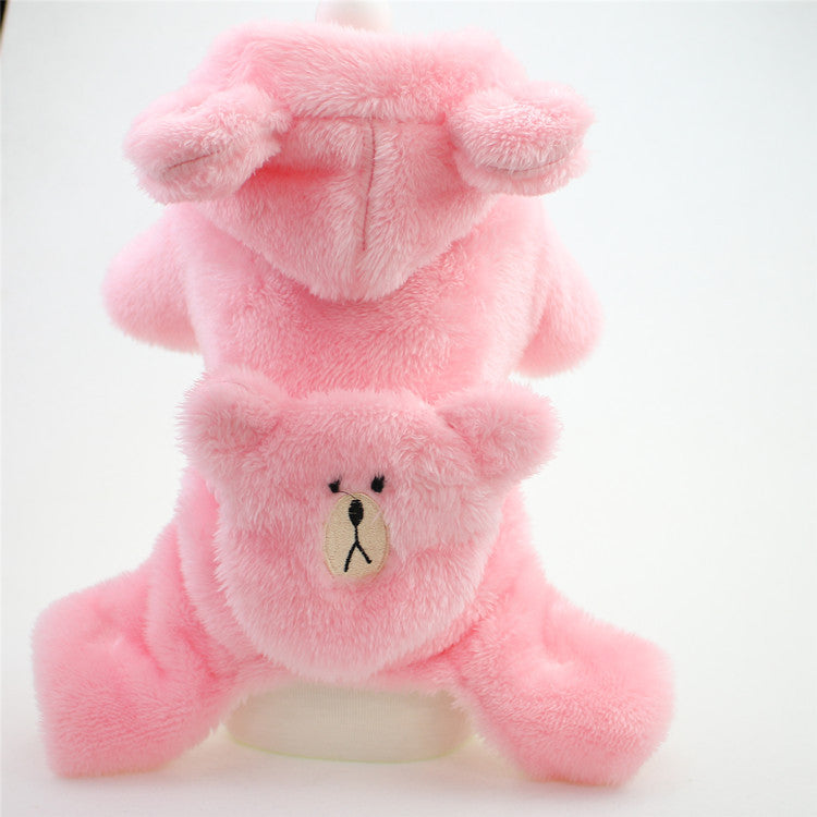 KFX-5959613 Thickened Double-Sided Arctic Velvet Autumn and Winter Pet Clothes for Dogs in Multicolors