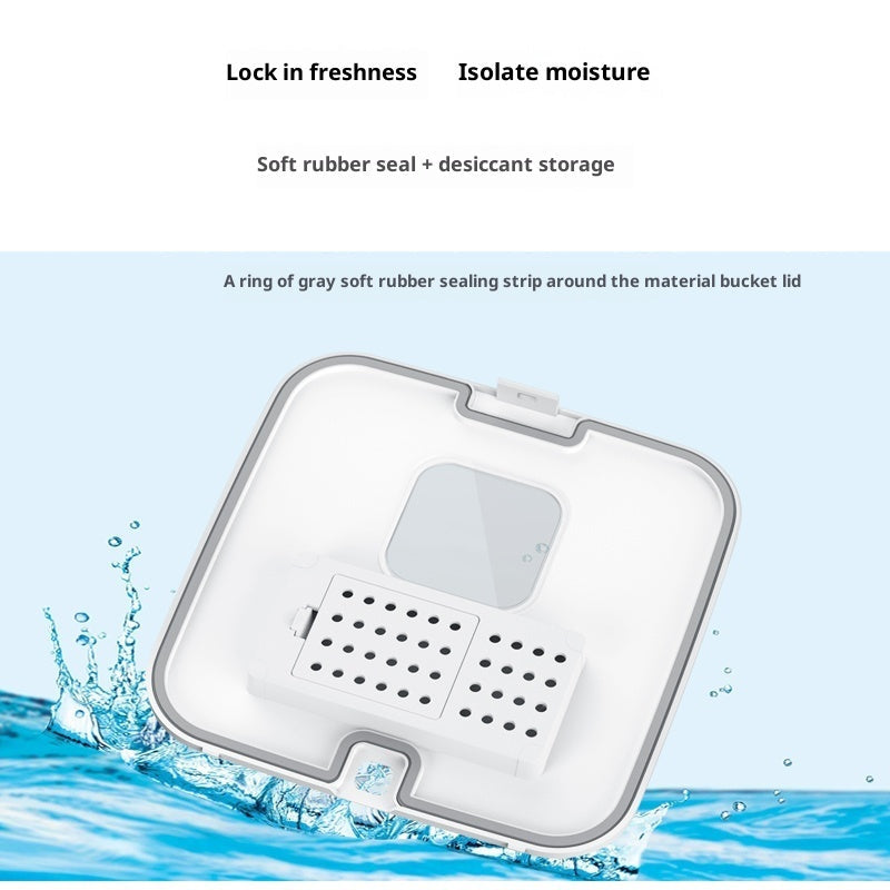 KFX-5962813 Smart Automatic Pet Feeder with Timed Feeding and Mobile Control, Includes 3 Stainless Steel Bowls