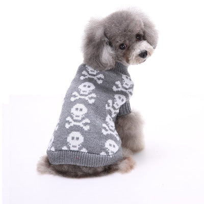 KFX-5963197 Cozy Pet Sweater in Multiple Colors - Soft Polyester Fabric, Various Sizes Available