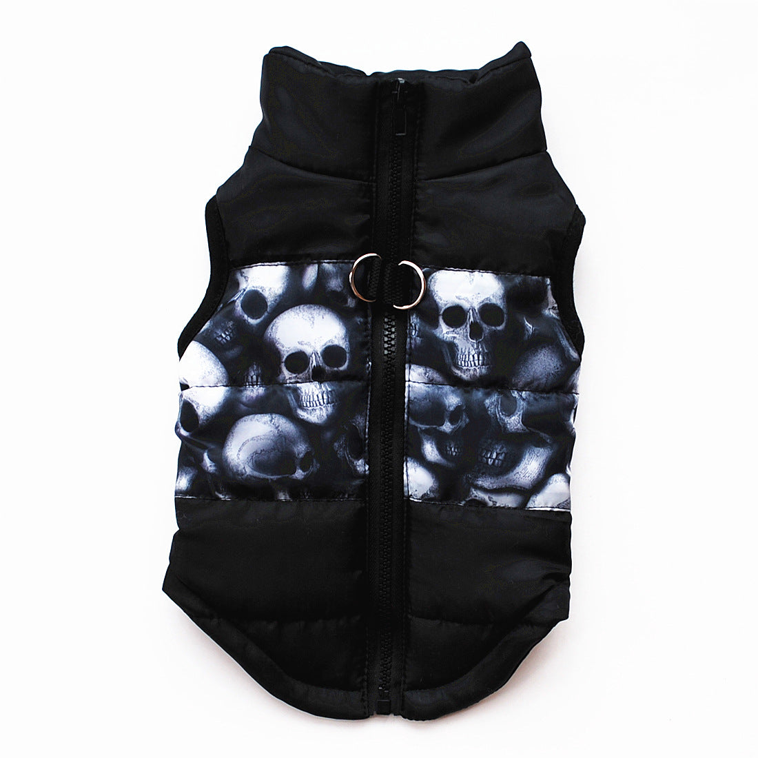KFX-5965373 Padded Jacket Waistcoat Vest for All Seasons - Lightweight Chemical Fiber Cotton with Traction Buckle