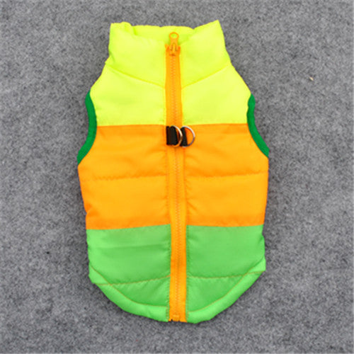 KFX-5965373 Padded Jacket Waistcoat Vest for All Seasons - Lightweight Chemical Fiber Cotton with Traction Buckle