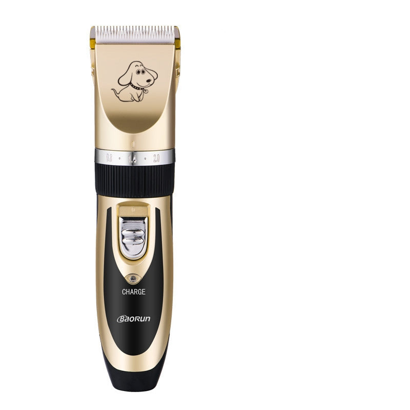 KFX-5970365 Ceramic Pet Hair Clipper with 24-tooth and 33-tooth Blade Options