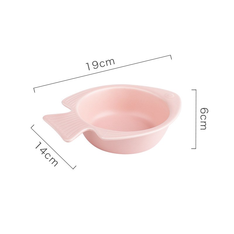 KFX-5970749 Elegant Ceramic Cat Bowl for Stylish Dining