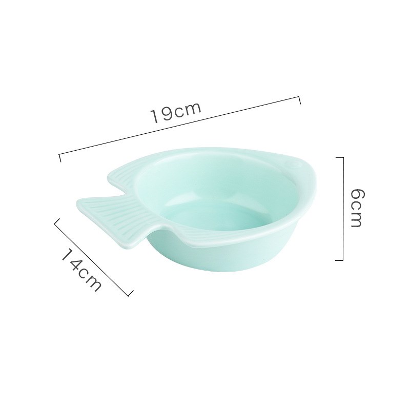 KFX-5970749 Elegant Ceramic Cat Bowl for Stylish Dining