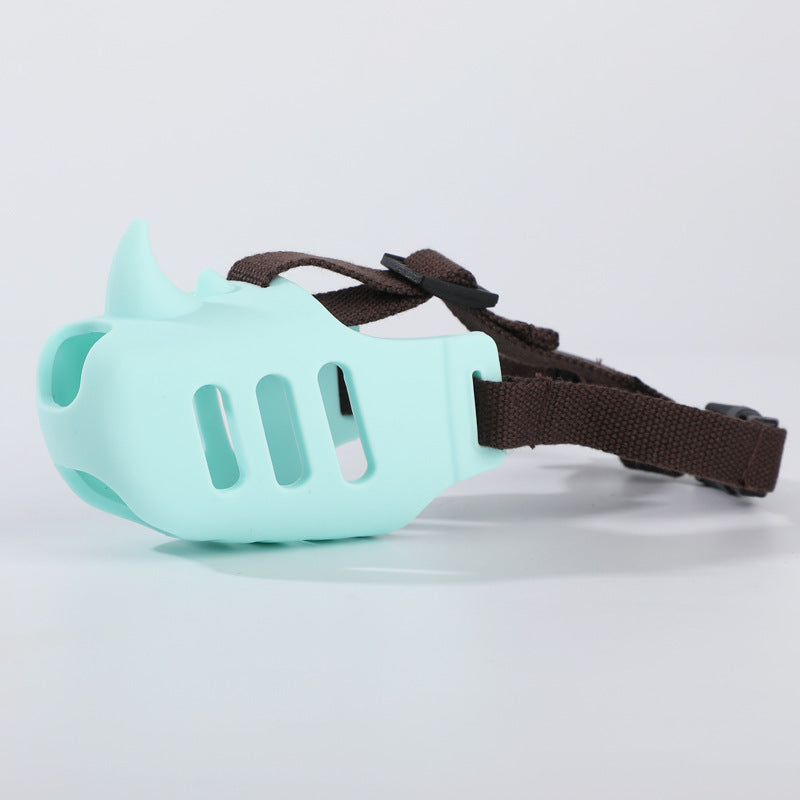 KFX-5974205 Silicone Anti-Bite Pet Muzzle for Medium and Large Dogs - Multiple Colors Available