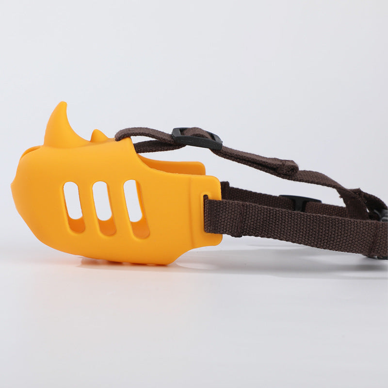 KFX-5974205 Silicone Anti-Bite Pet Muzzle for Medium and Large Dogs - Multiple Colors Available