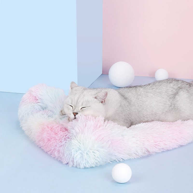 KFX-5974589 Mermaid Sleeping Bag Pet Bed for Cats and Small Dogs – Winter Warmth and Comfort