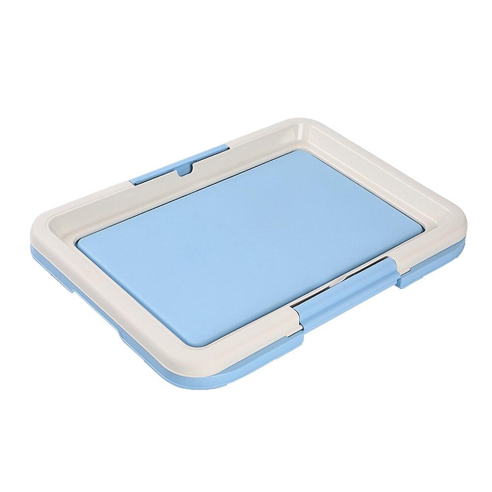 KFX-5975997 Dog Toilet Training Pad - Indoor Pet Urinal Inducer, Blue & Pink, Size 35x47x6cm