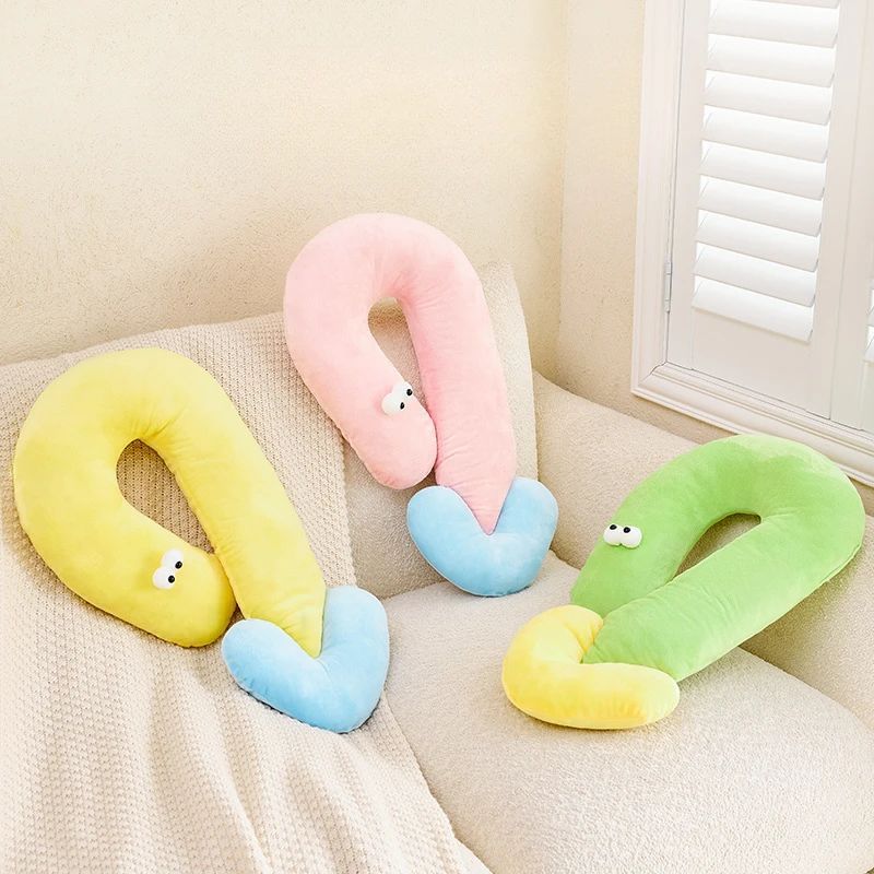 KFX-5979965 Cat Eye Pillow Pet Neck Support Pillow for Dogs and Cats - Ideal for All Seasons