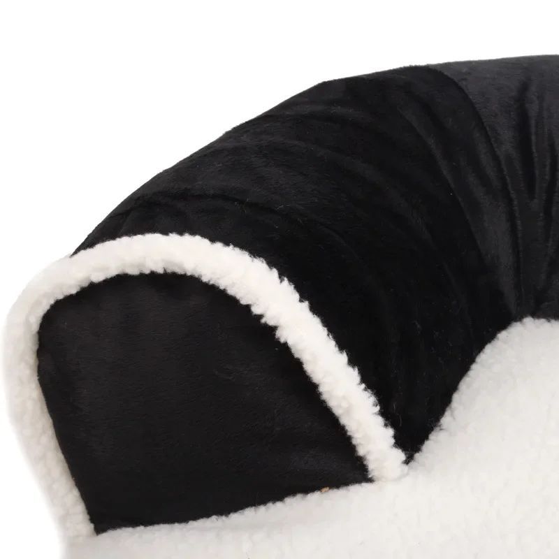 KFX-5980349 Classic England Style Soft Pet Bed for Small to Medium Dogs and Cats - Cozy Winter Sleeping Mat