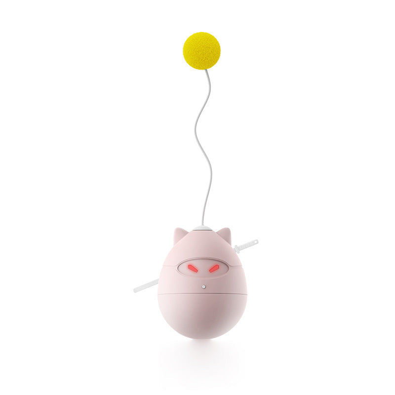 KFX-5981117 Electric Tumbler Cat Toy with Teasing Ball in Four Colors