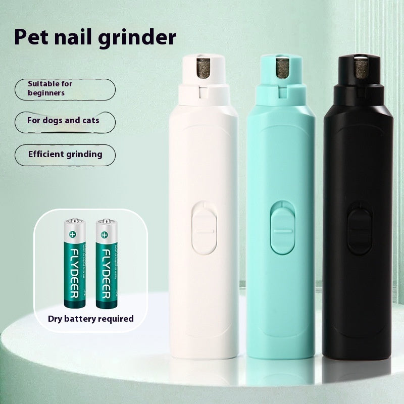 KFX-5984061 Pet Nail Grinder Electric Trimmer for Dogs and Cats - Suitable for All Sizes, Easy to Use