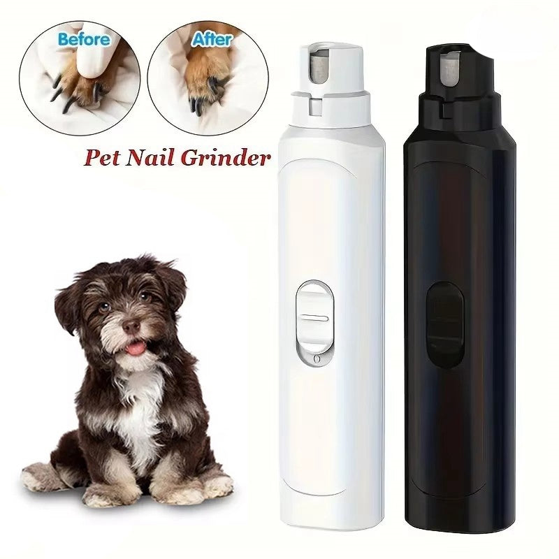 KFX-5984061 Pet Nail Grinder Electric Trimmer for Dogs and Cats - Suitable for All Sizes, Easy to Use