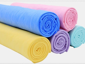 KFX-5985725 Super Absorbent Towel for Cats and Dogs - Quick Dry, Non-Sticky, Ideal for Long Hair Pets