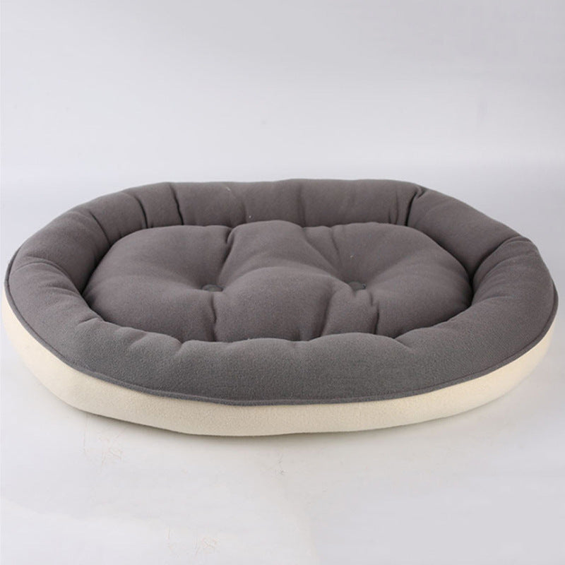 KFX-5986109 Reversible Dog Kennel Mat Made of Soft Cotton Cloth - Available in S and L Sizes