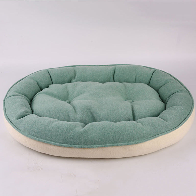 KFX-5986109 Reversible Dog Kennel Mat Made of Soft Cotton Cloth - Available in S and L Sizes