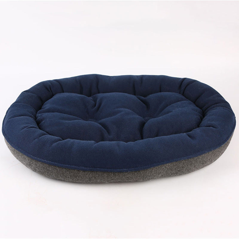 KFX-5986109 Reversible Dog Kennel Mat Made of Soft Cotton Cloth - Available in S and L Sizes