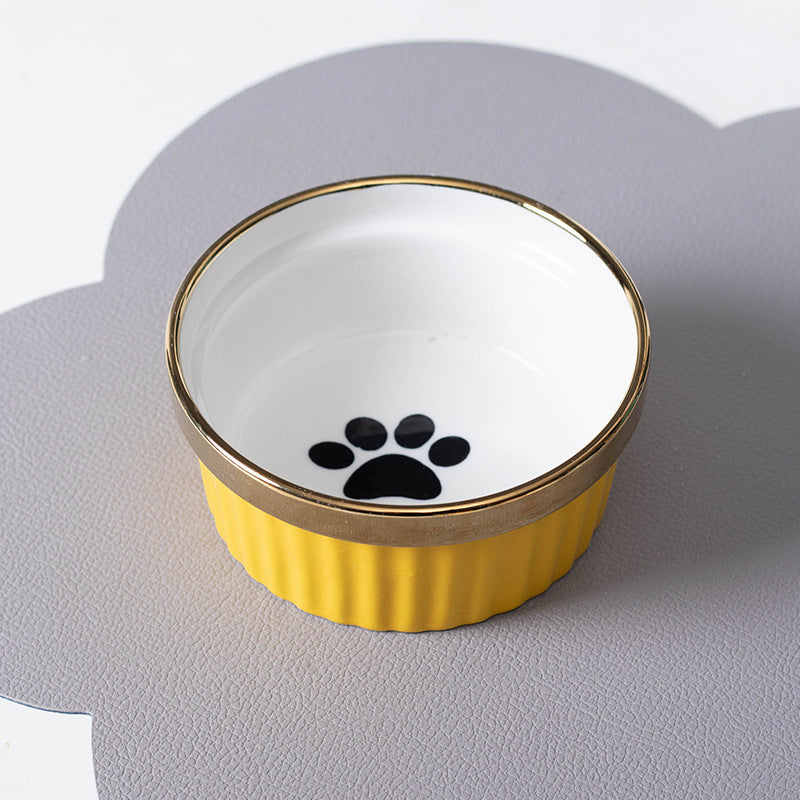 KFX-5986237 Cervical Spine Protective Anti-Tumble Double Cat Bowls in Various Colors