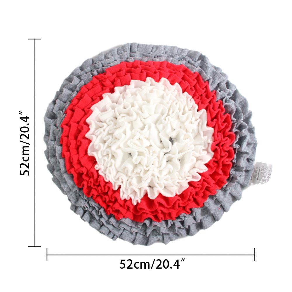 KFX-5987901 Pet Sniffing Mat for Dogs - Soft Canvas Stress Relief Toy
