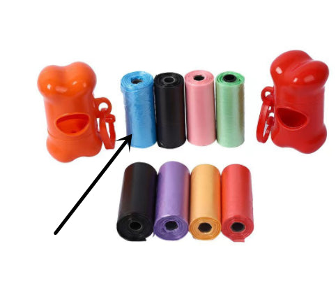 KFX-5988285 Pet Waste Cleanup Bags - 22.5 x 30 CM - Available in 6 Colors