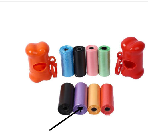 KFX-5988285 Pet Waste Cleanup Bags - 22.5 x 30 CM - Available in 6 Colors