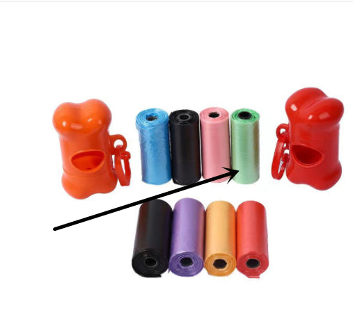 KFX-5988285 Pet Waste Cleanup Bags - 22.5 x 30 CM - Available in 6 Colors