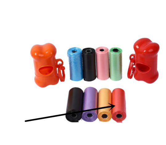KFX-5988285 Pet Waste Cleanup Bags - 22.5 x 30 CM - Available in 6 Colors