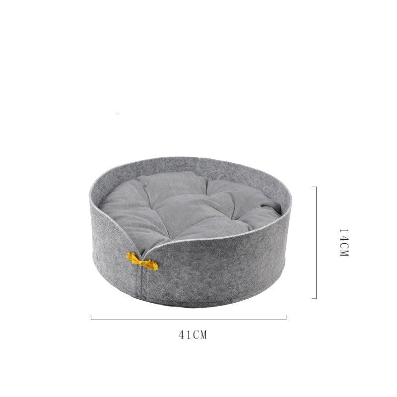 KFX-5991997 Corrugated Cat Scratcher with Removable Washable Claw Sharpener and Soft Cotton Pad