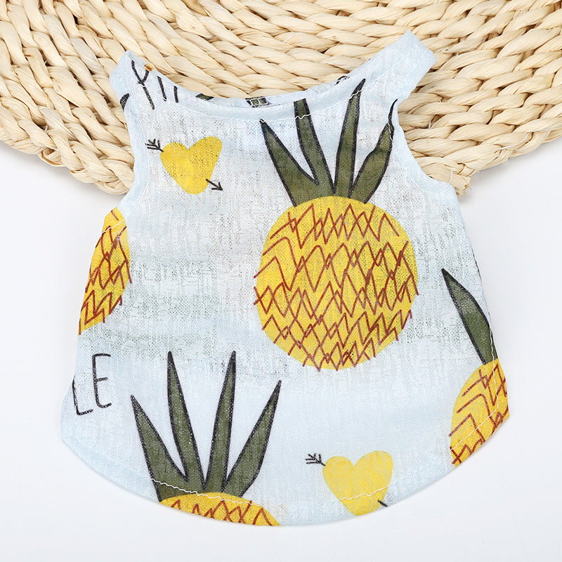 KFX-5995965 Casual Acrylic Pet Vest Shirt for General Use