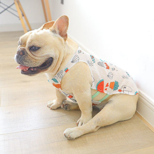 KFX-5995965 Casual Acrylic Pet Vest Shirt for General Use