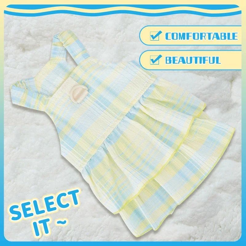 KFX-5999165 Princess Dog Dress for Small to Large Dogs - Cute Outdoor Skirt Pet Apparel