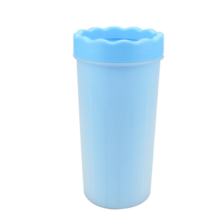 KFX-5999421 Silicone Dog Paw Washer Cup with Soft Bristles - Easy to Clean and Non-Toxic Material