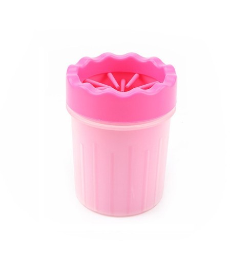 KFX-5999421 Silicone Dog Paw Washer Cup with Soft Bristles - Easy to Clean and Non-Toxic Material