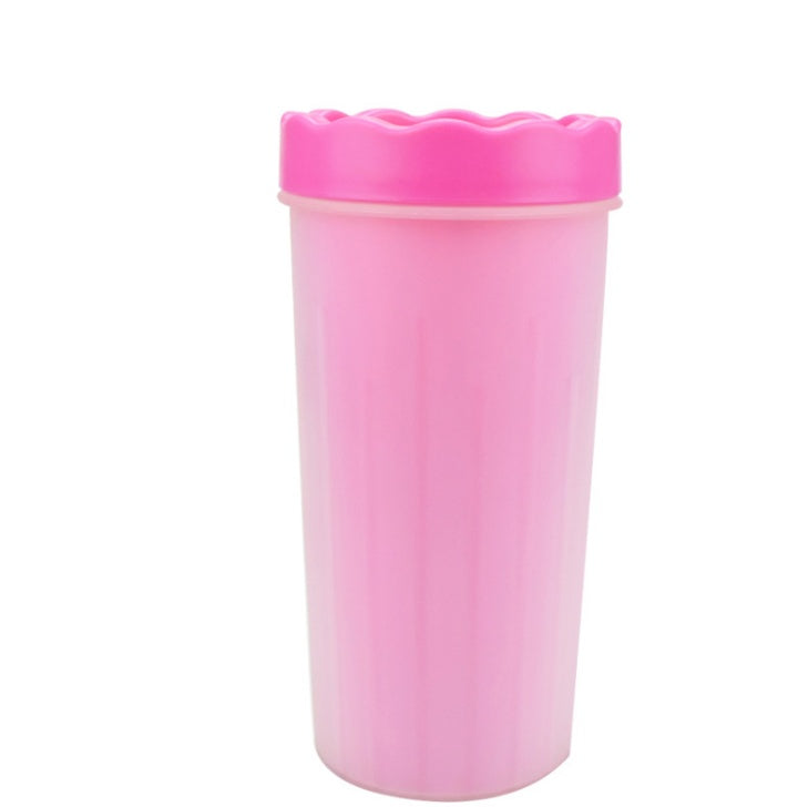 KFX-5999421 Silicone Dog Paw Washer Cup with Soft Bristles - Easy to Clean and Non-Toxic Material