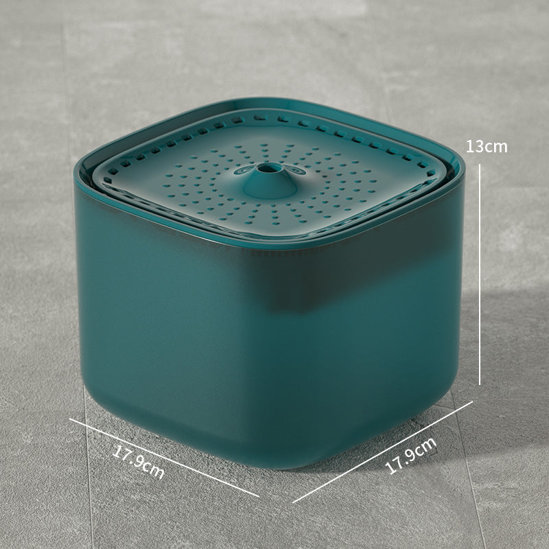 KFX-6003389 Large Capacity Automatic Constant Temperature Water Fountain for Dogs and Cats - USB Plug-In, Multiple Colors Available