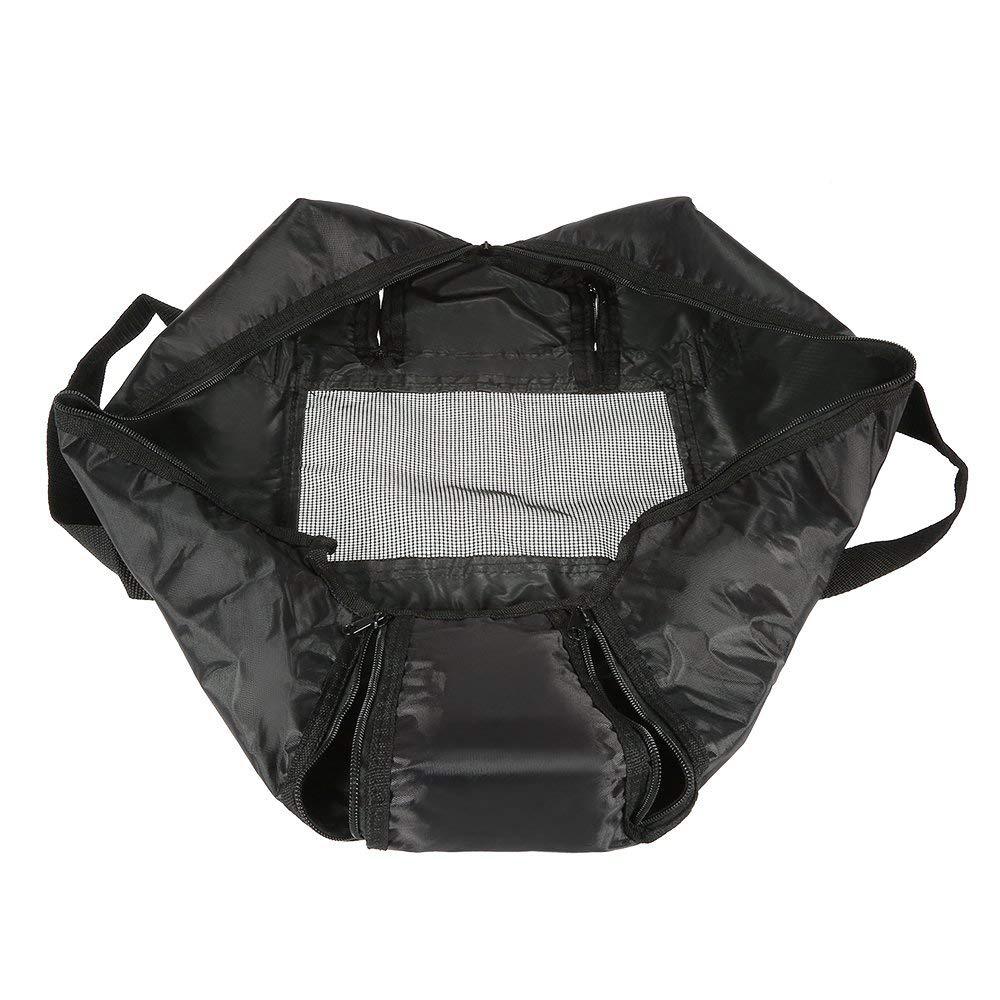 KFX-6004797 Cat Bath and Cleaning Bag - Anti-Scratch Feeding and Grooming Bag, 420D PU Oxford Fabric, Compact Design