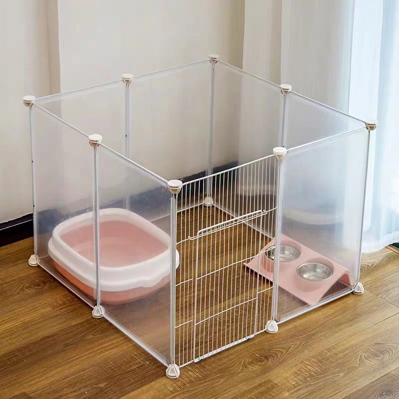 KFX-6010557 Indoor Dog Pen for Small to Medium Dogs – Versatile Home Isolation and Kennel Fence with Access Door