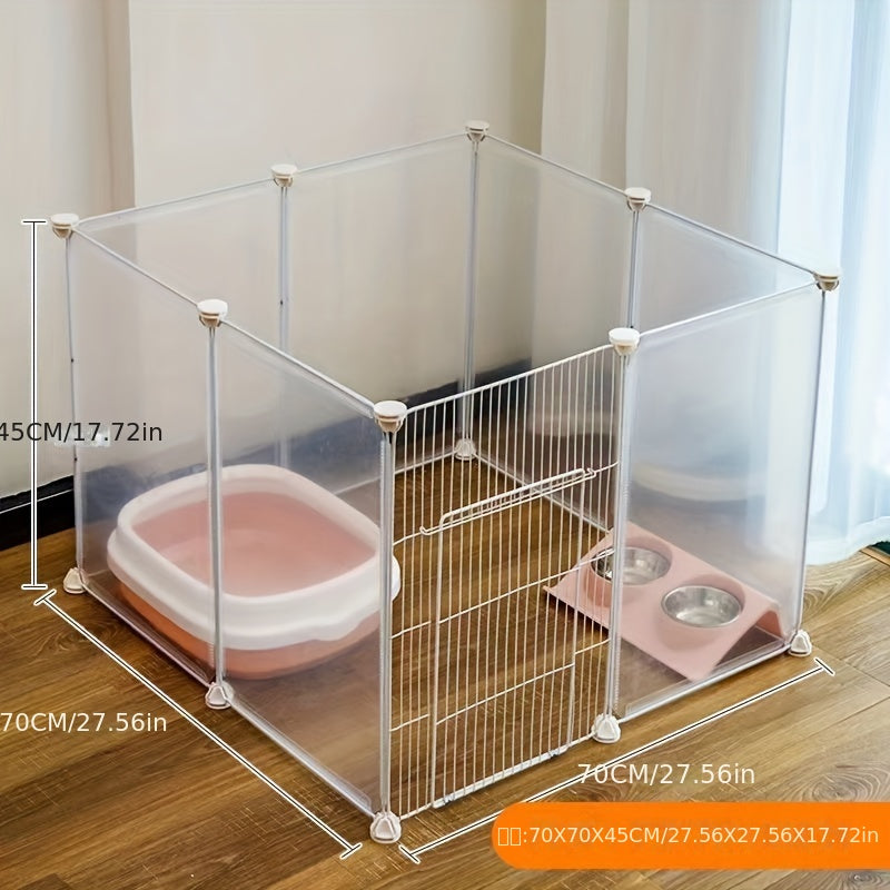 KFX-6010557 Indoor Dog Pen for Small to Medium Dogs – Versatile Home Isolation and Kennel Fence with Access Door
