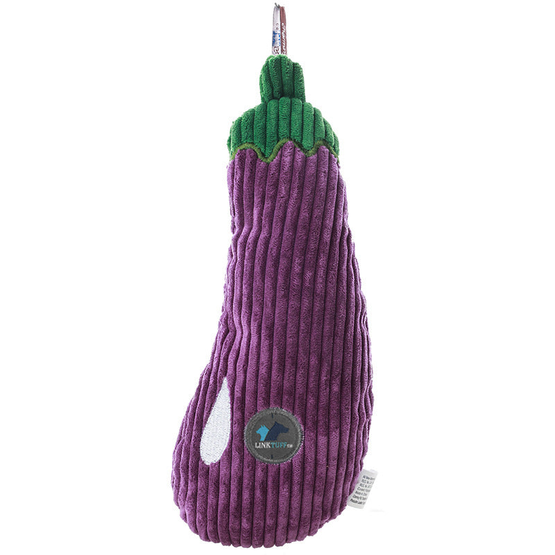 KFX-6012733 Durable Plush Pet Toy for Dogs - Assorted Fruit Shapes Including Carrot, Cactus, Watermelon and More