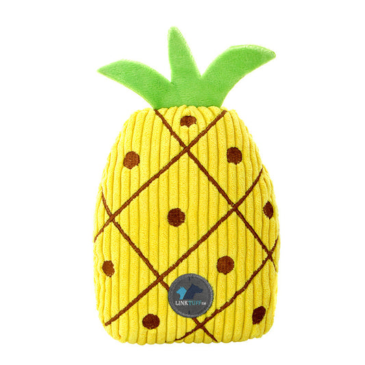 KFX-6012733 Durable Plush Pet Toy for Dogs - Assorted Fruit Shapes Including Carrot, Cactus, Watermelon and More