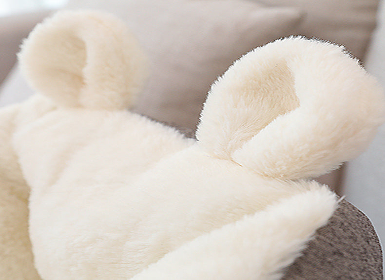 KFX-6013117 Cozy Cotton Puppy Sleeping Bag Bed - Soft Warming Cushion for Small Dogs