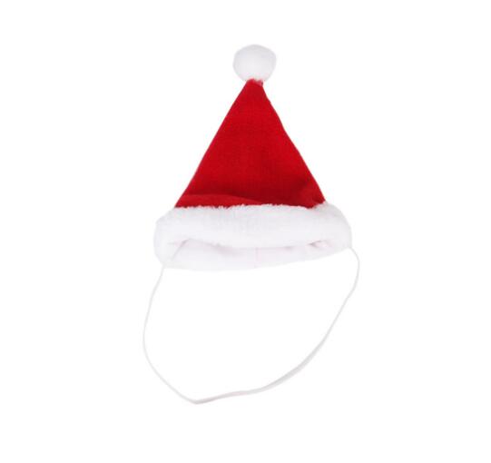 KFX-6019389 Small Christmas Pet Tiara with Rabbit Hair and Cotton Headband