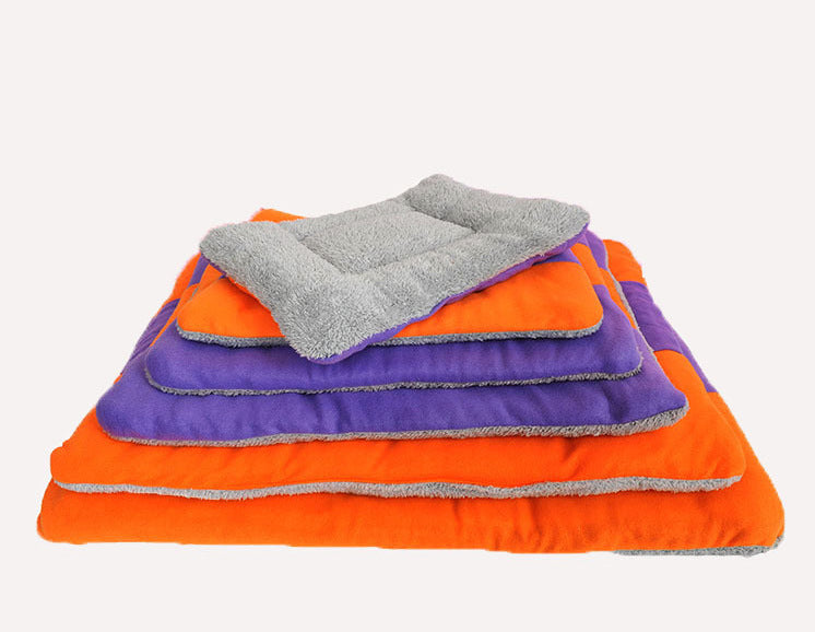 KFX-6026429 Quilted Soft Pet Mat - Breathable Plush and Stretch Cotton Dog Bed in Multiple Sizes