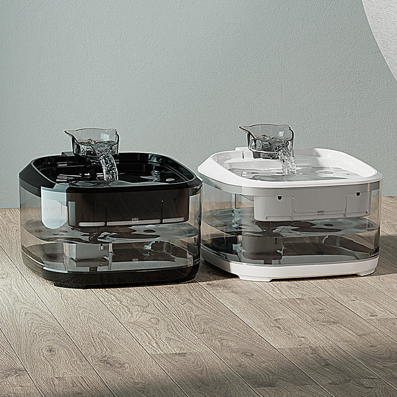 KFX-6030397 Automatic Circulating Filtration Pet Water Fountain - Large Capacity for Dogs and Cats