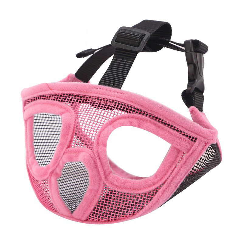 KFX-6039741 Breathable Dog Muzzle for Small Breeds - Adjustable and Comfortable for Barking Prevention and Safety