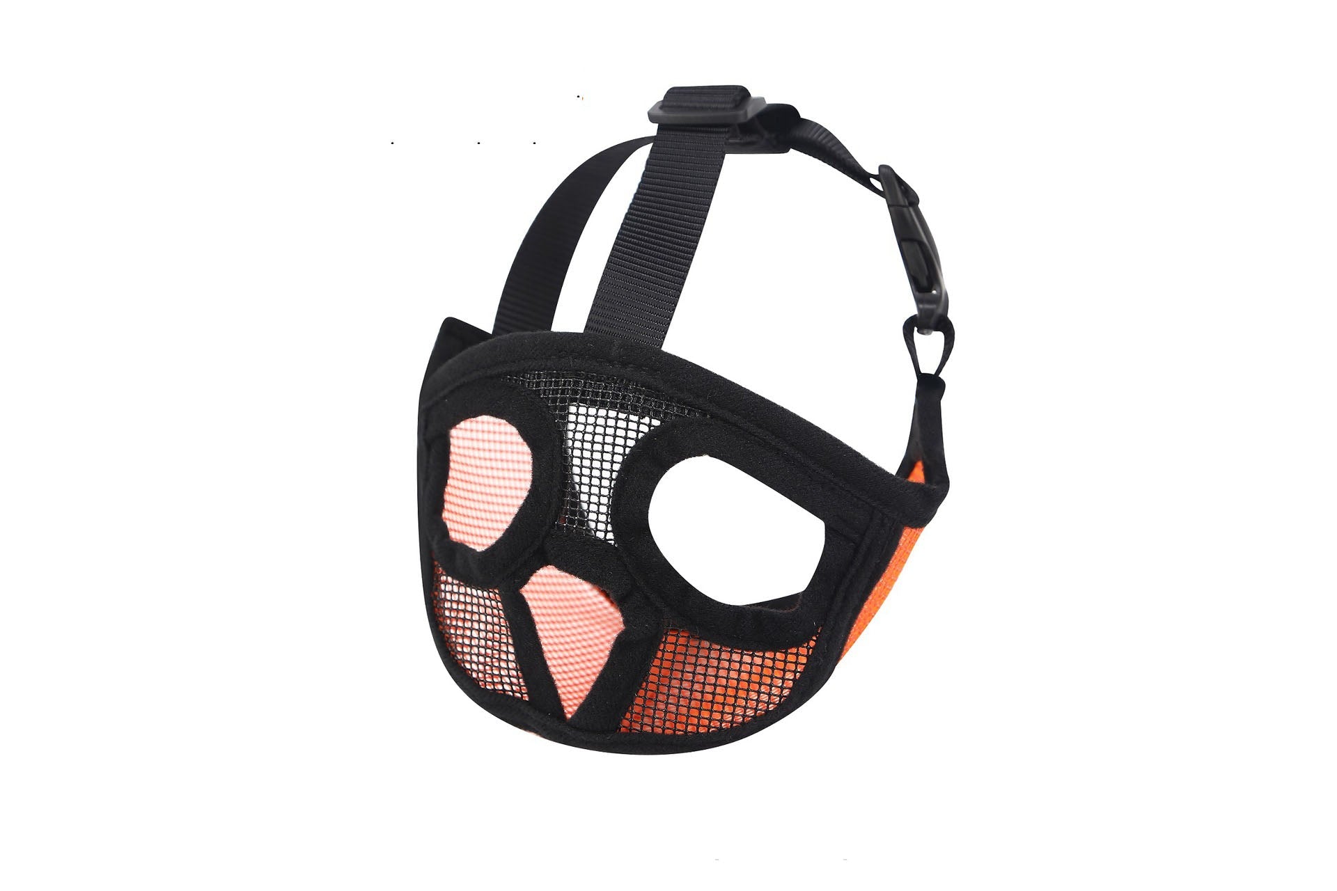 KFX-6039741 Breathable Dog Muzzle for Small Breeds - Adjustable and Comfortable for Barking Prevention and Safety