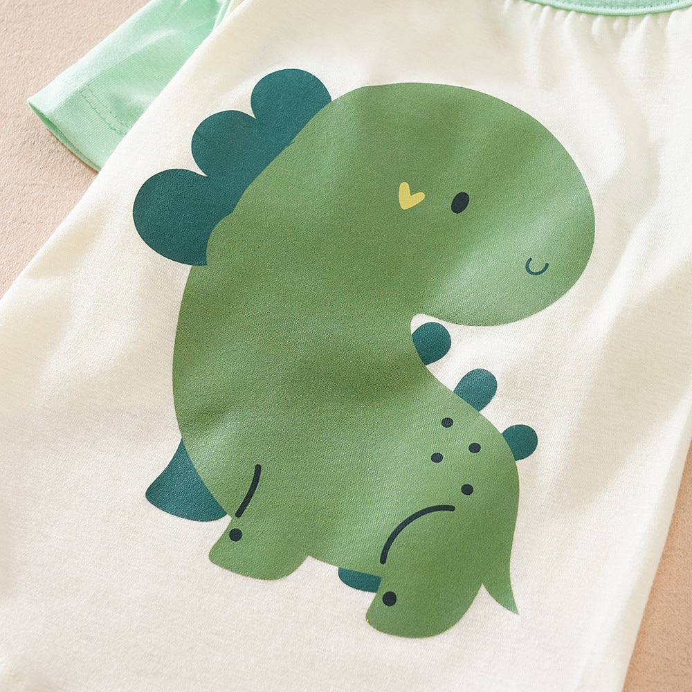 KFX-6040637 Casual Light Green Cartoon Pet Clothing for Small to Extra-Large Dogs